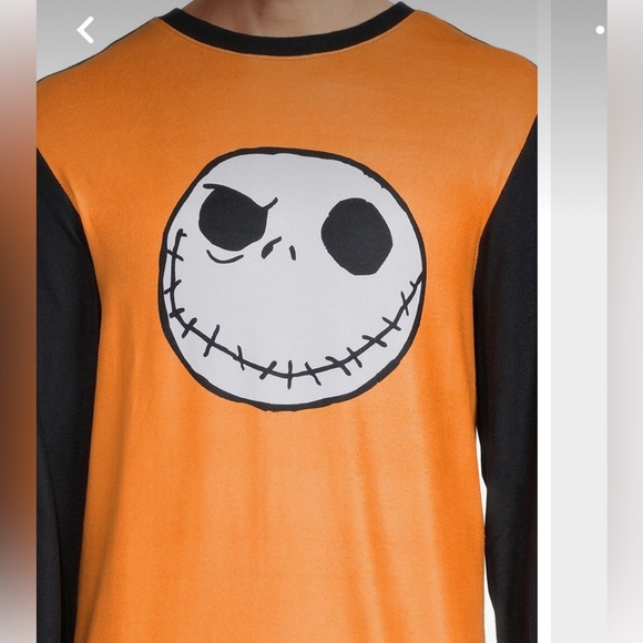 Nightmare Before Christmas Jack Skellington Pajama Set - Picture 4 of 7